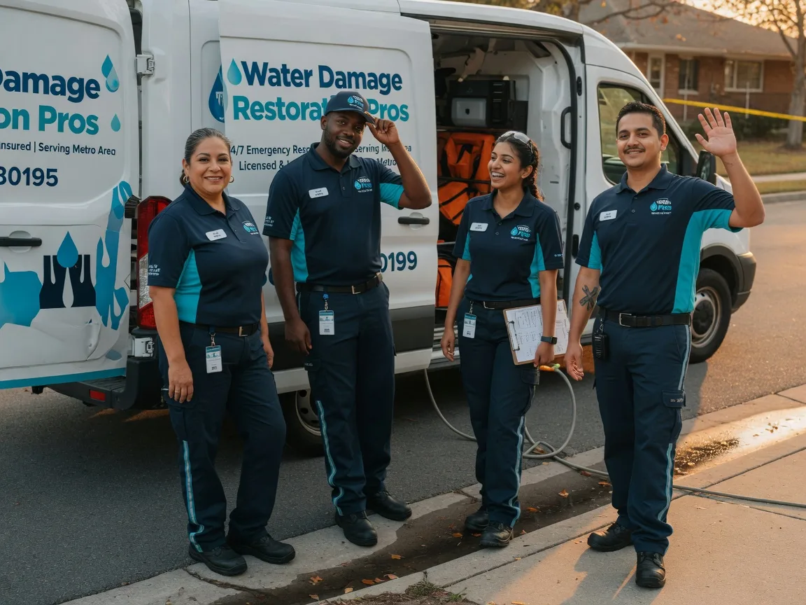 Water Damage Restoration company in Success, AR